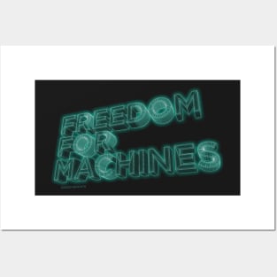 Freedom for Machines | by PlayWork Posters and Art